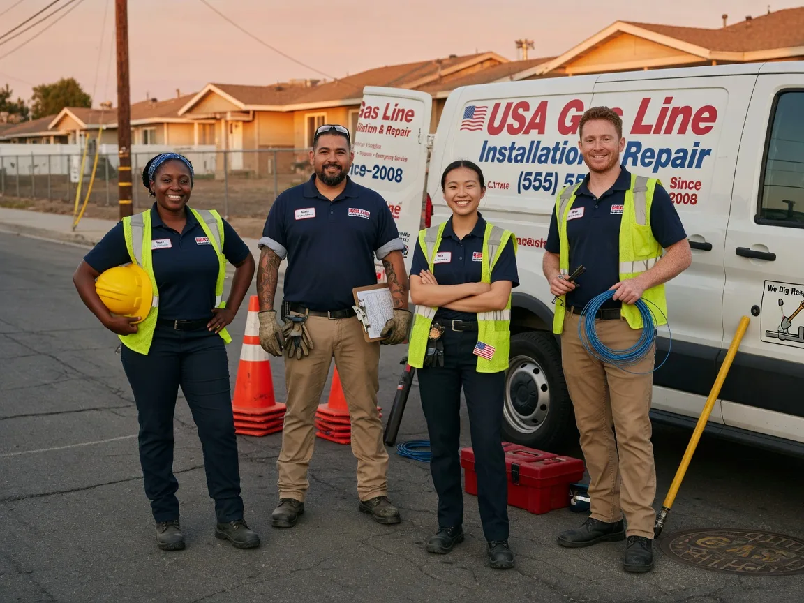 Gas Line Installation company in Bunker Hill, IL